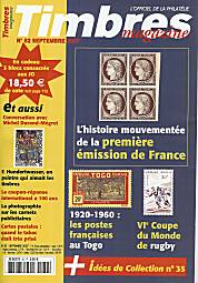 cliquez ici pour plus d'informations sur Timbres Magazine