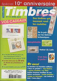 cliquez ici pour plus d'informations sur Timbres Magazine