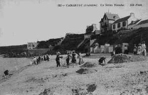 Carantec.  la Grève Blanche