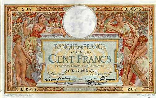 Le Billet de 100 Francs 