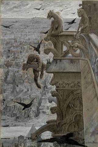 Luc-Olivier Merson : <br>Notre-Dame de Paris, 1888