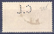 Merson perforé C.L 225 verso