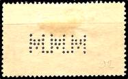 Merson perforé M.M.M 92 verso