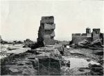 Rouad, 1915 : Les restes des vieux murs ph�niciens de l'�le Rouad
