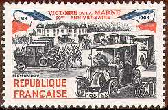 France 1964 : Hommage aux taxis de la Marne