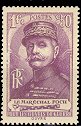 France : 1f +50c violet Foch