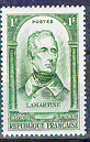 France : 1f + 1f vert Lamartine
